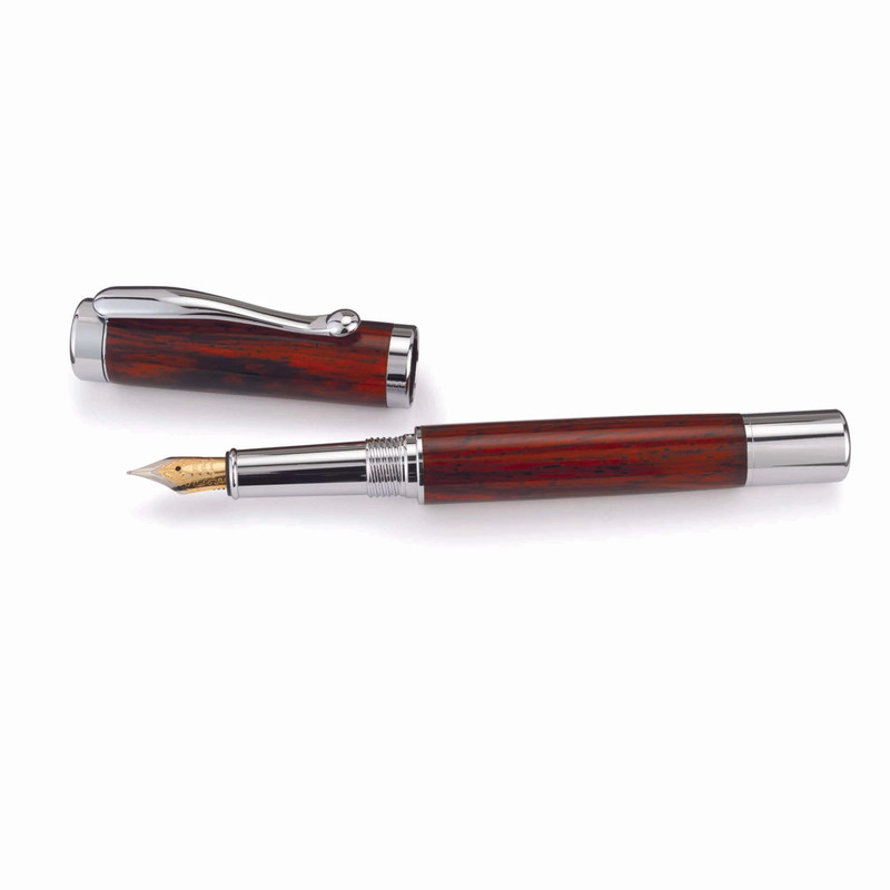 Continental Pen Kit - Types:Fountain - Finish:Chrome